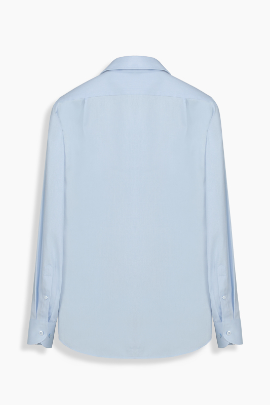 Doppio Uzun Kol Açık Mavi Gömlek - SARAR