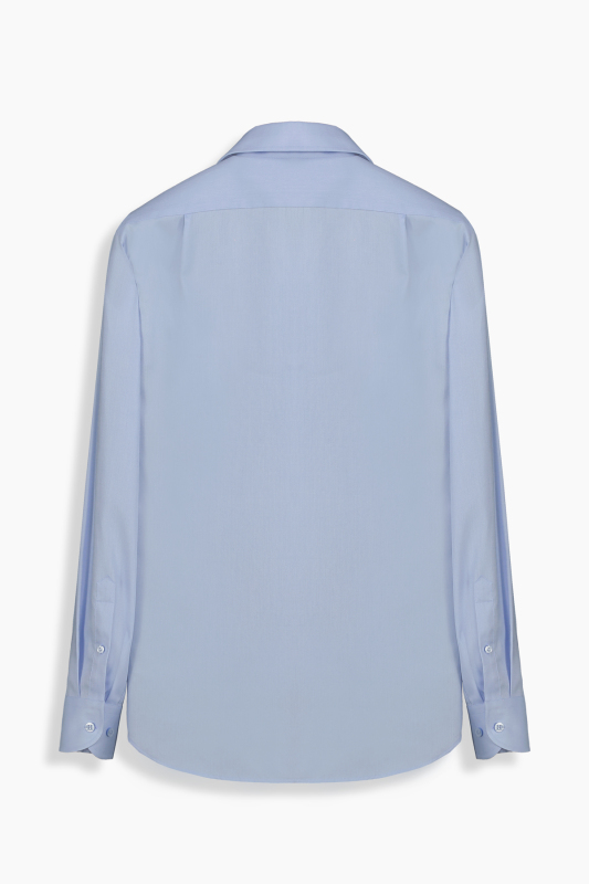 Doppio Uzun Kol Mavi Gömlek - SARAR