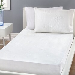 Double Jersey Alez King Size Beyaz 