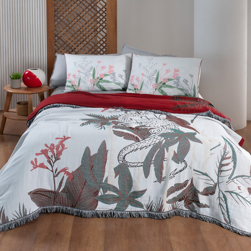 Dragon Pike Takımı Tek Kişilik Gri - SAREV