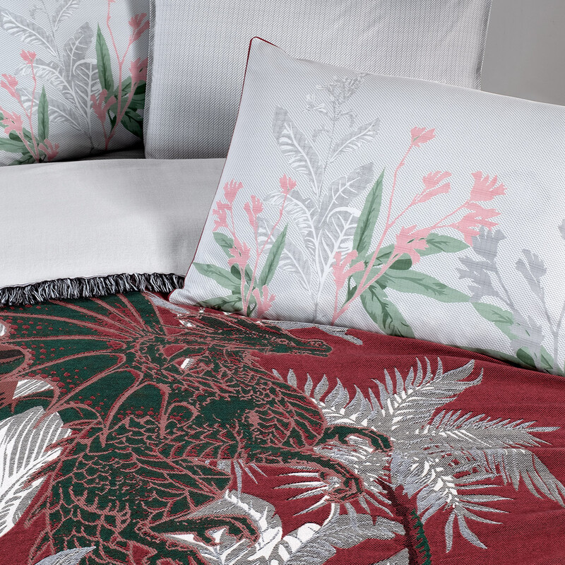 Dragon Pike Takımı Tek Kişilik Gri - SAREV