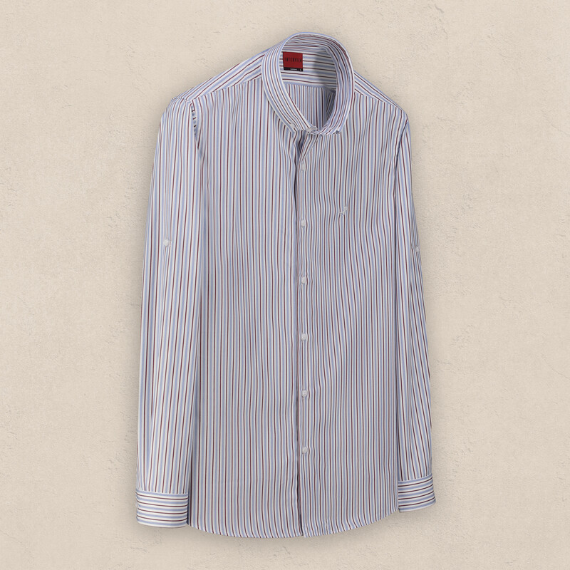 Drew Açık Mavi Çizgili Gömlek 