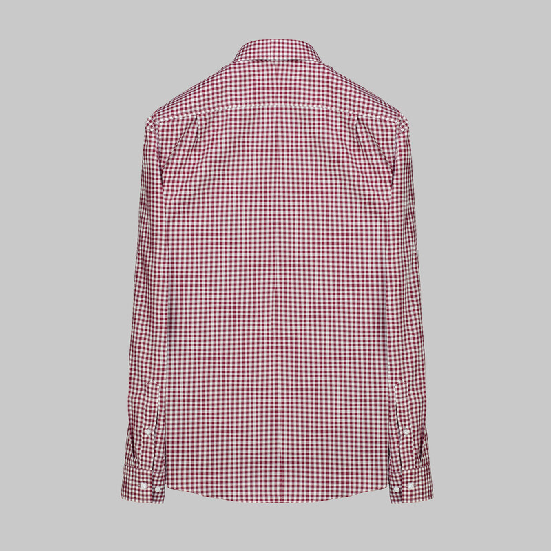 Drew Uzun Kol Kareli Kırmızı Gömlek - INTERVIEW