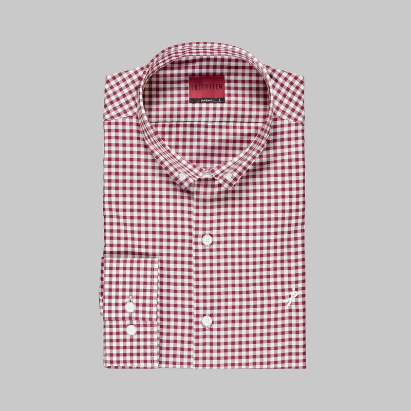 Drew Uzun Kol Kareli Kırmızı Gömlek - INTERVIEW