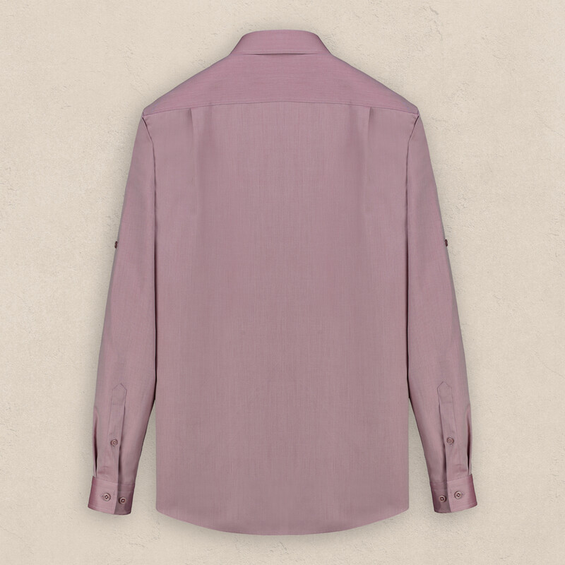 Drew Bordo Pamuklu Gömlek - INTERVIEW