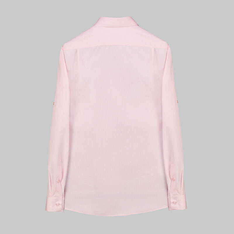 Drew Uzun Kol Pembe Gömlek - 2