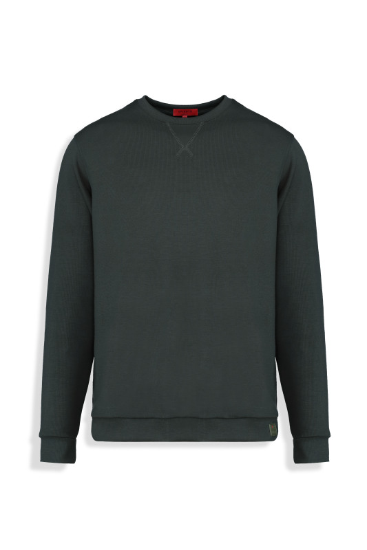 Dune O Yaka Petrol Rengi Sweatshirt - INTERVIEW