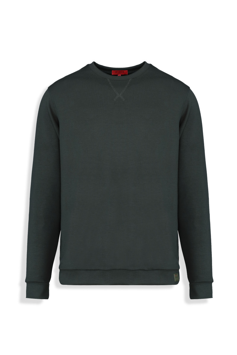 Dune O Yaka Petrol Rengi Sweatshirt - 1