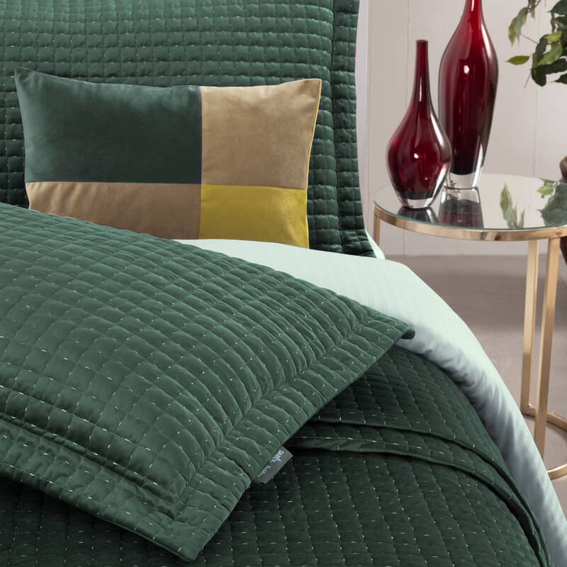 Dustin Yatak Örtüsü Seti Çift Kişilik Yeşil - 3