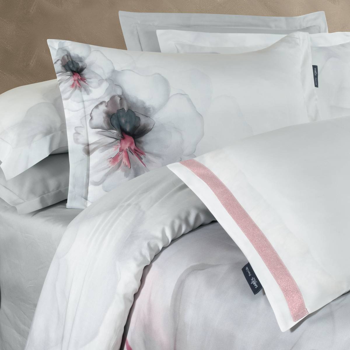 Efira Pamuk Saten Nevresim Takımı King Size Beyaz - 3