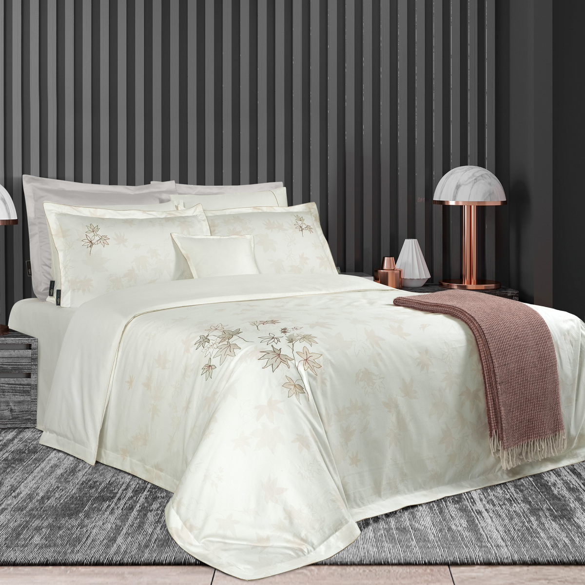 Elekta Pamuk Saten Nevresim Takımı King Size - 3