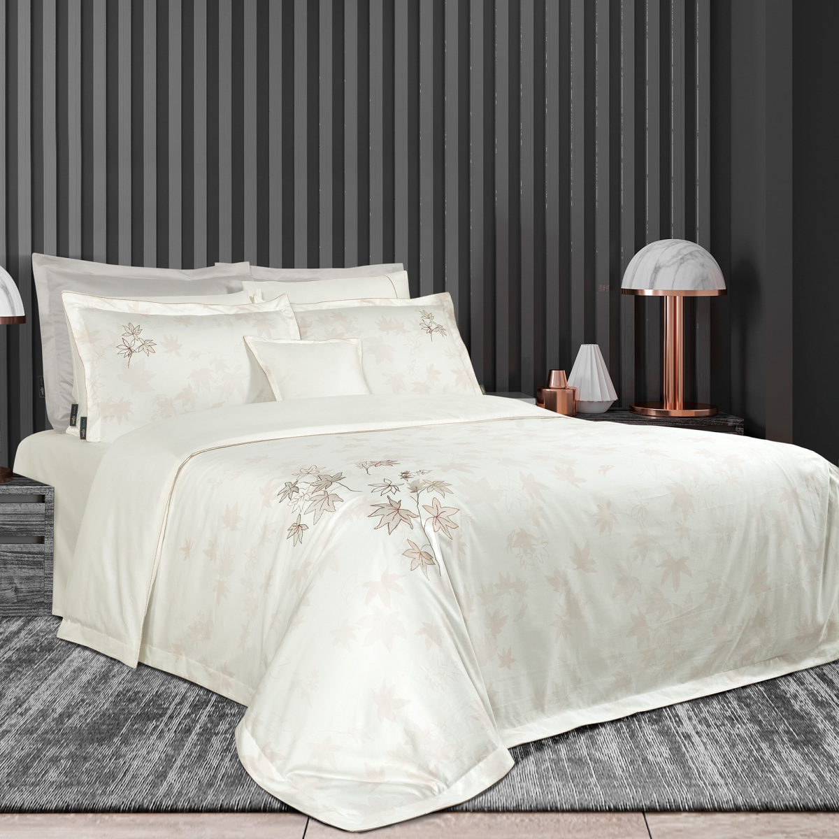 Elekta Pamuk Saten Nevresim Takımı King Size - 4
