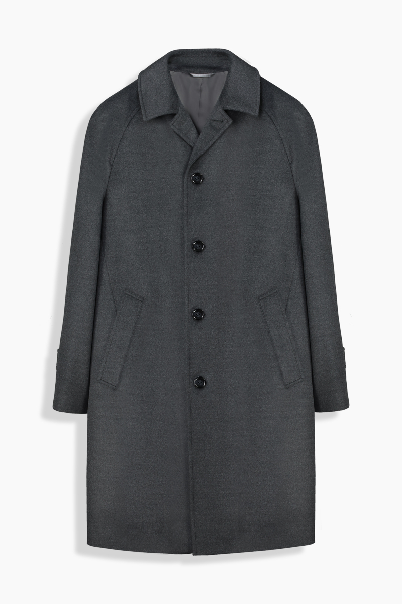 Elena Yün Gri Palto - 1