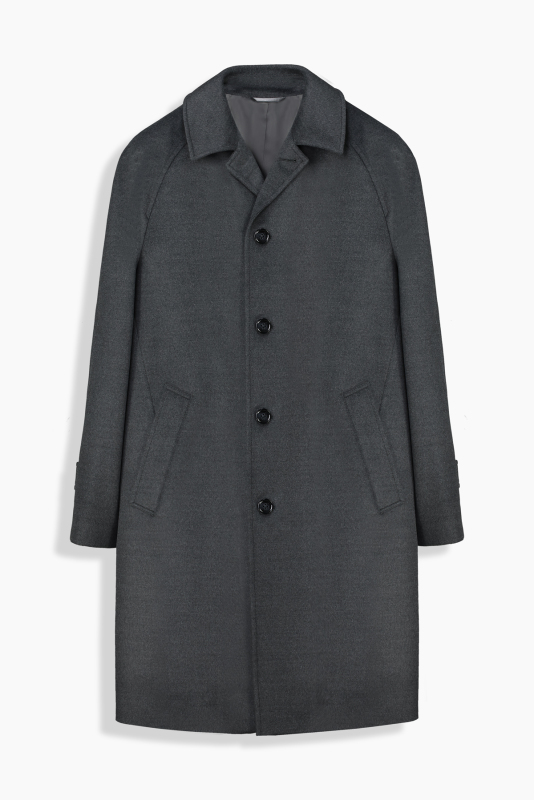 Elena Yün Gri Palto 