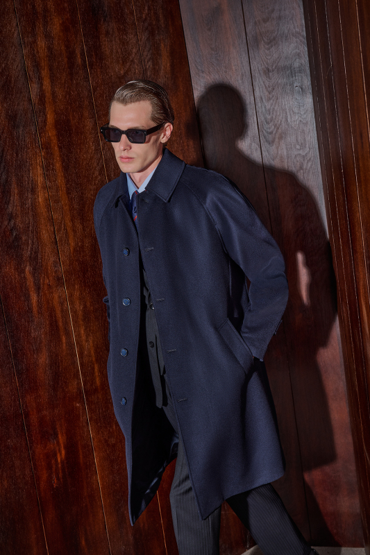 Elena Yün Lacivert Palto - SARAR