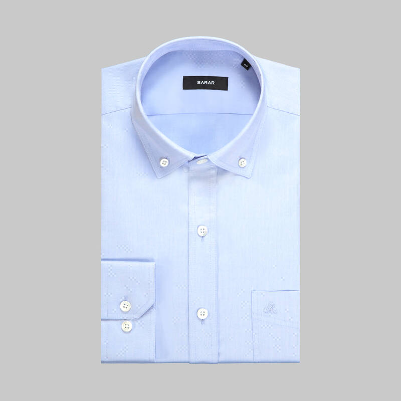 Eleta Selection Uzun Kol Mavi Gömlek - 3