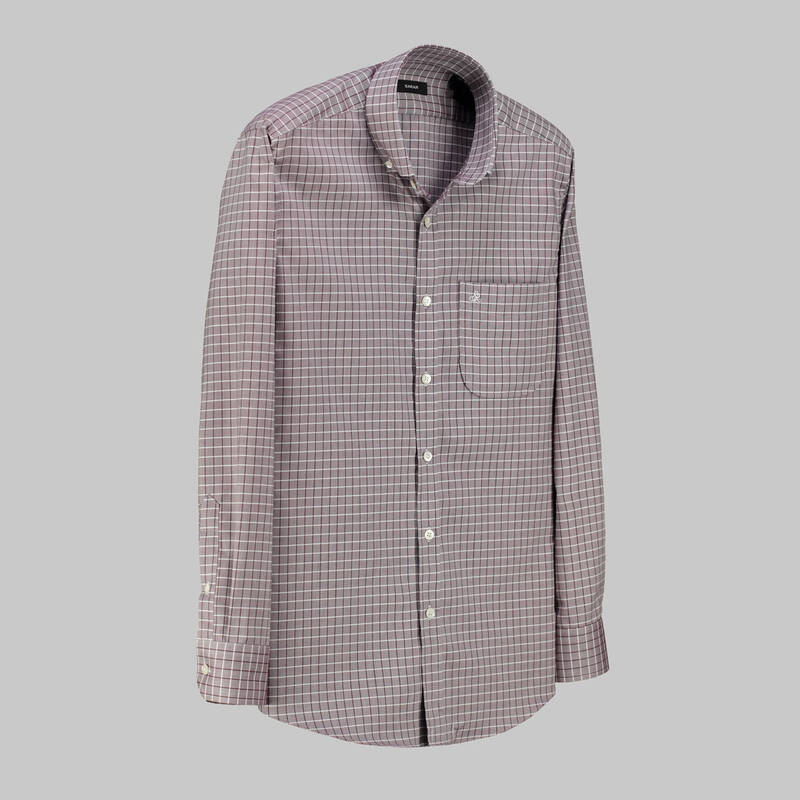 Eleta Bordo Gömlek - 1