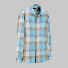 Eleta Slimeo Turkuaz Gömlek 