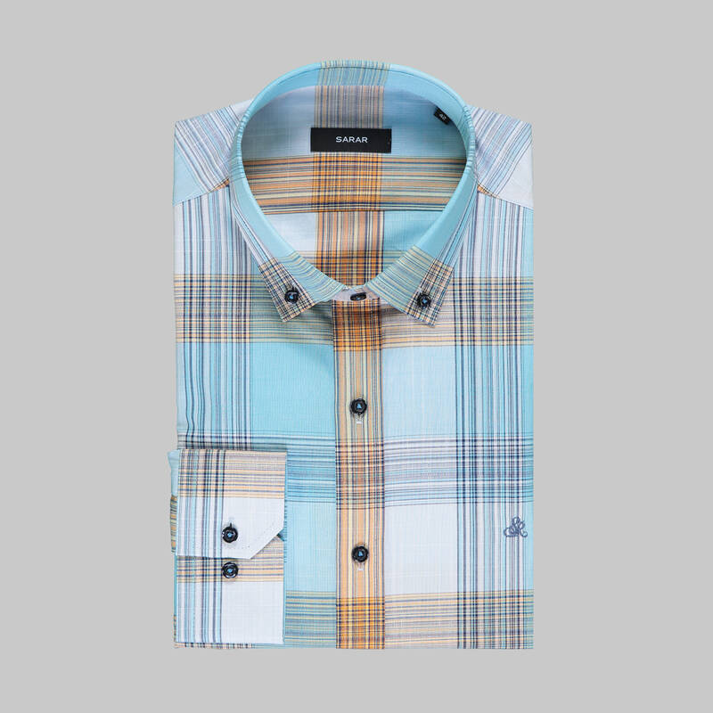 Eleta Slimeo Turkuaz Gömlek - 3