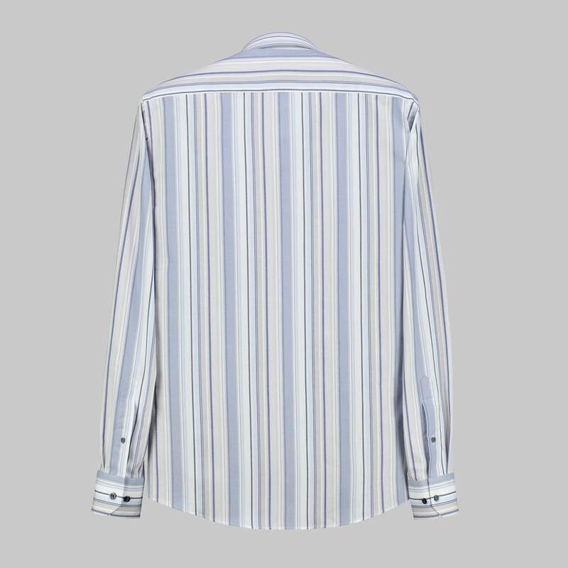 Eleta Slimeo Erkek Mavi Gömlek - 2