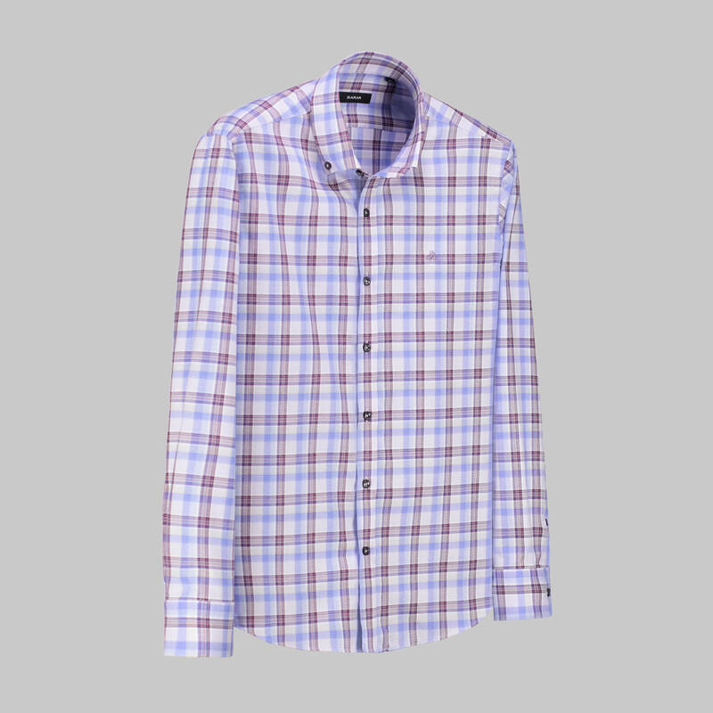 Eleta Mor Slimeo Gömlek - 1