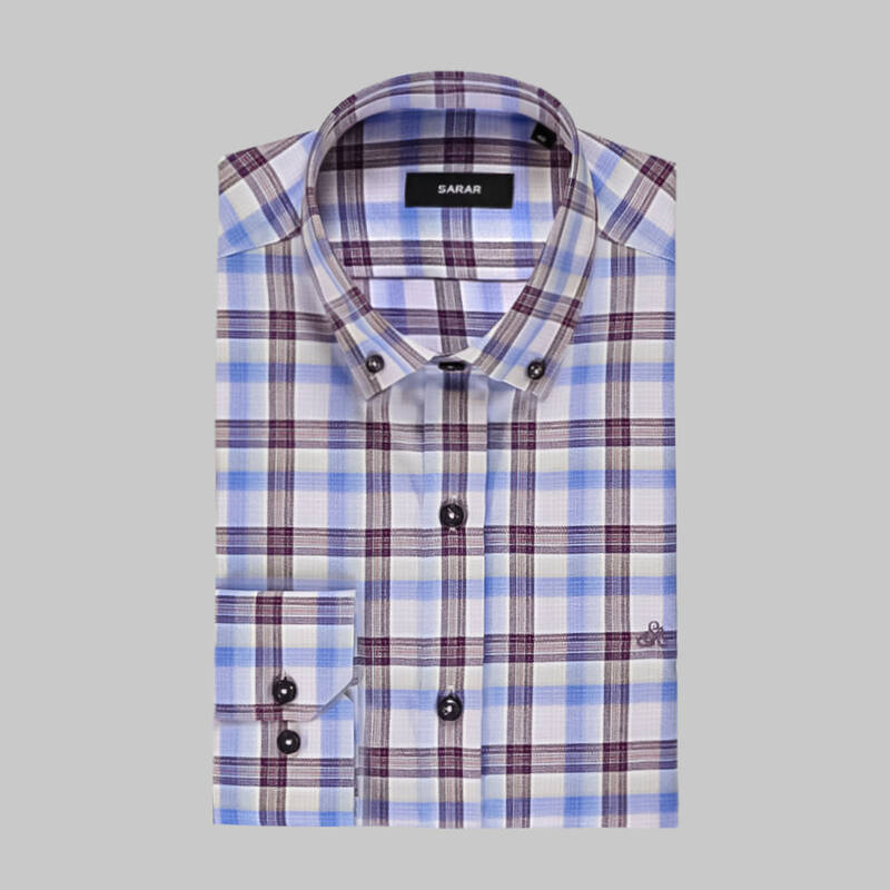 Eleta Mor Slimeo Gömlek - 3