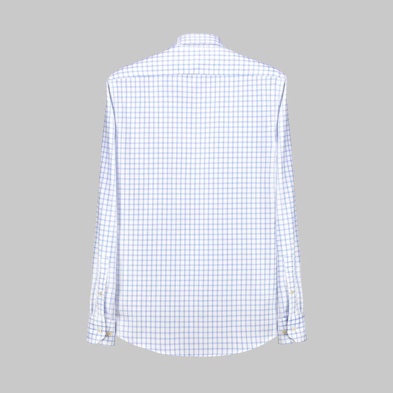 Eleta Uzun Kol Slimeo Mavi Gömlek - 2