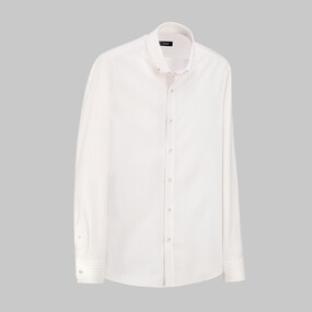 Eleta Uzun Kol Slimeo Bej Gömlek 