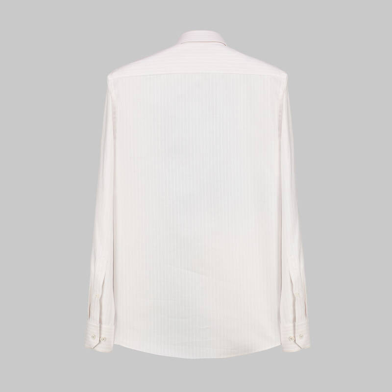 Eleta Uzun Kol Slimeo Bej Gömlek - 2