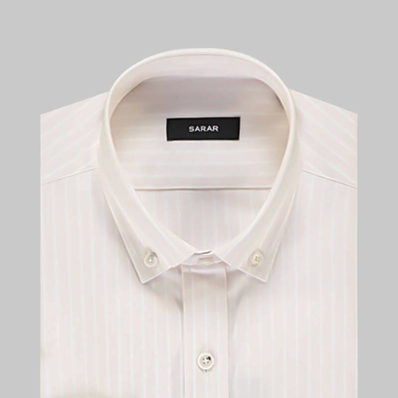 Eleta Uzun Kol Slimeo Bej Gömlek - 4