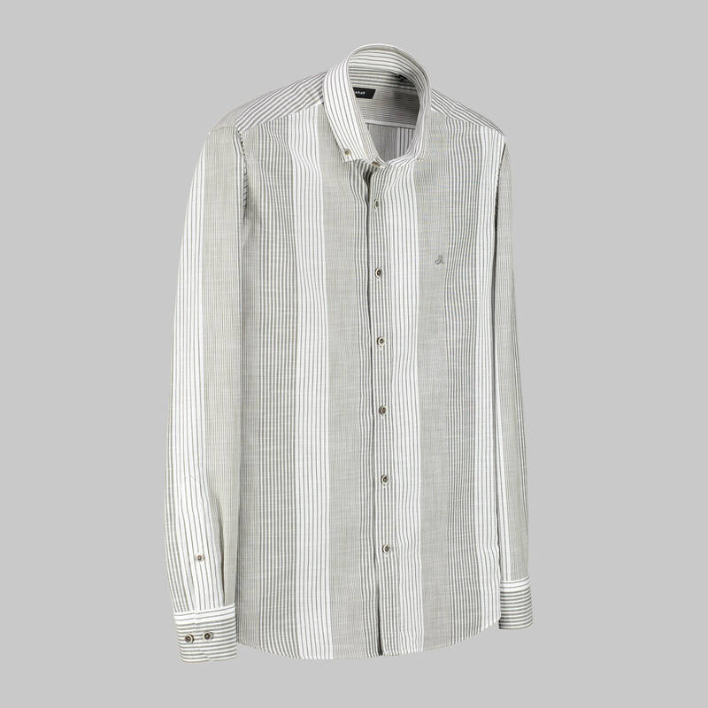 Eleta Fdo Slimeo Kahverengi Gömlek - 1