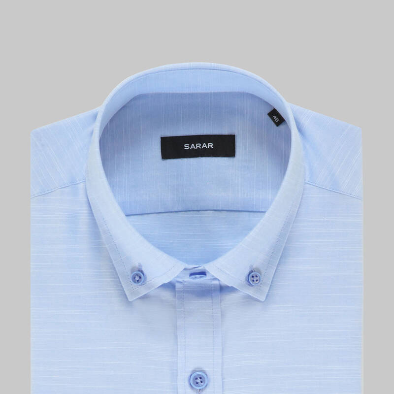 Eleta Fdo Slimeo Mavi Gömlek - 4