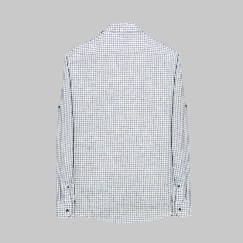 Eleta Slim Fit Mavi Gömlek - 2