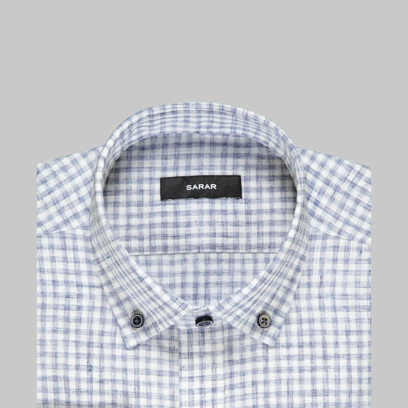 Eleta Slim Fit Mavi Gömlek - 4