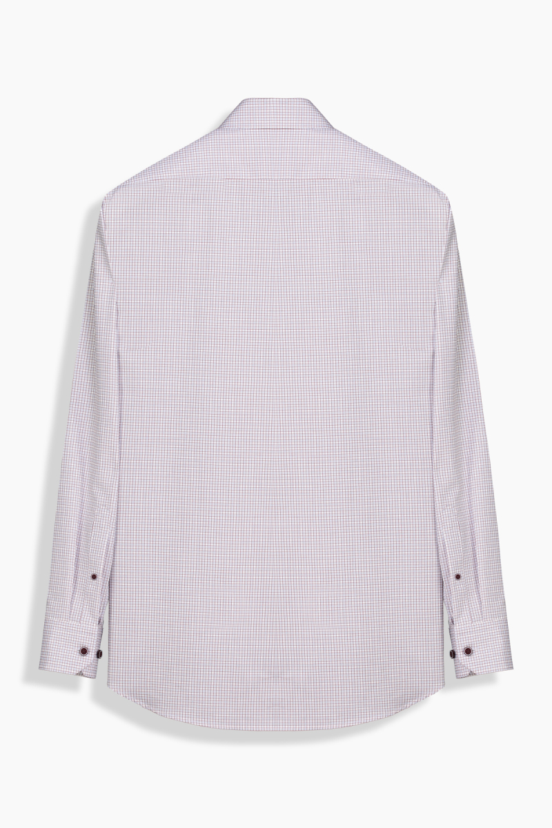 Eleta Kiremit Rengi Ekose Gömlek - 2