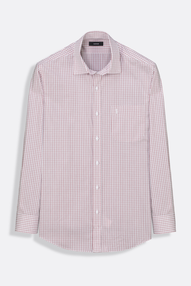 Eleta Kırmızı Ekose Gömlek - 1