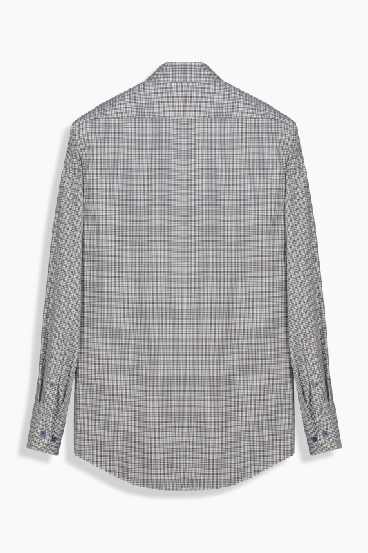 Eleta Klasik Lacivert Pamuklu Gömlek - SARAR