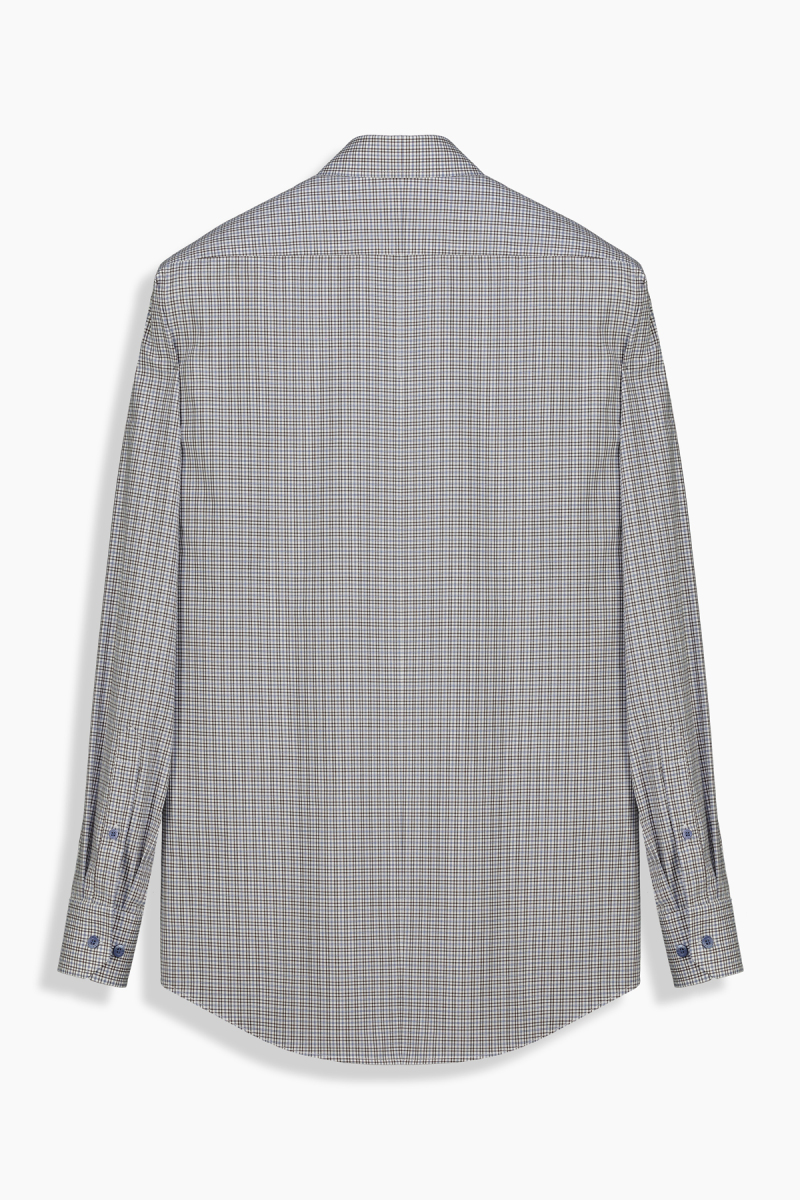 Eleta Klasik Lacivert Pamuklu Gömlek - 2