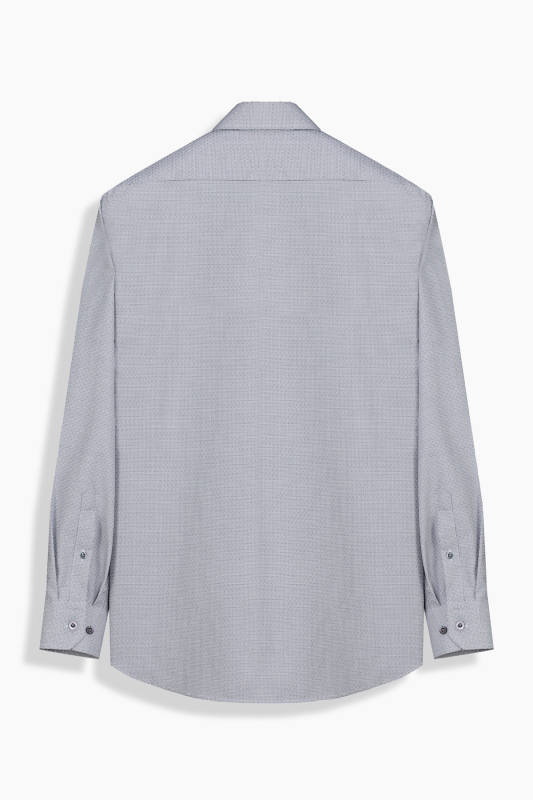 Eleta Klasik Siyah Pamuklu Gömlek - SARAR