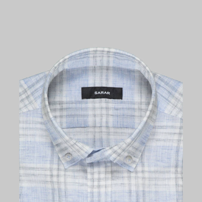 Eleta Mavi Slim Gömlek - 4