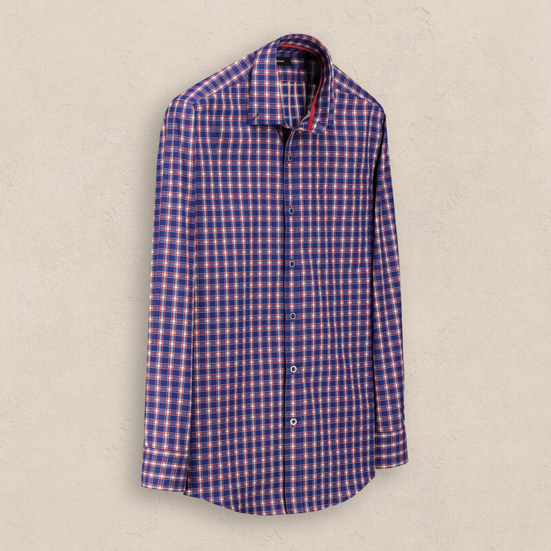 Eleta Pamuklu Kırmızı Gömlek 