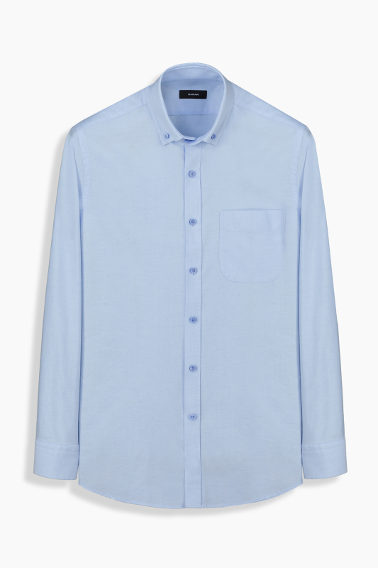 Eleta Selection Uzun Kol Açık Mavi Gömlek 