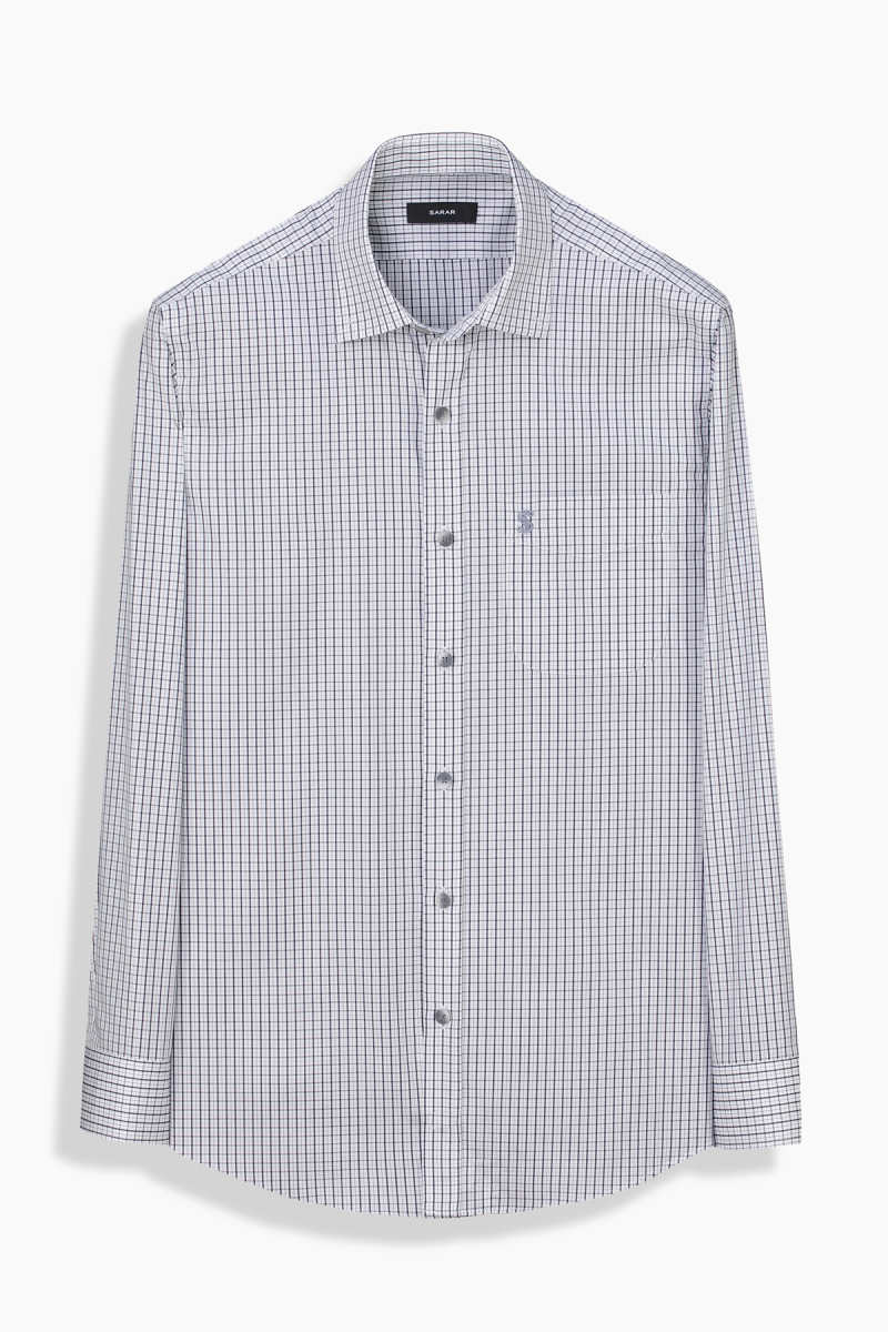 Eleta Siyah Ekose Gömlek - 1