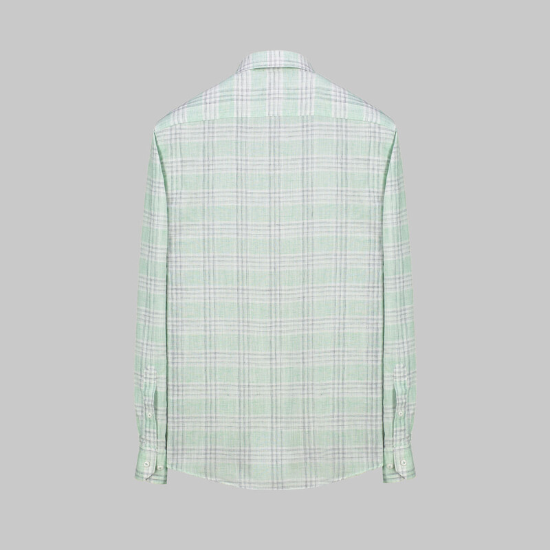 Eleta Slim Yeşil Gömlek - SARAR