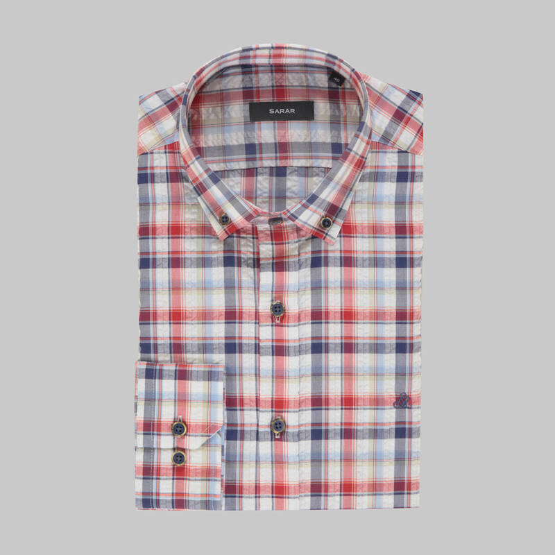 Eleta Slimeo Kırmızı Gömlek - 3