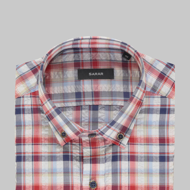 Eleta Slimeo Kırmızı Gömlek - 4