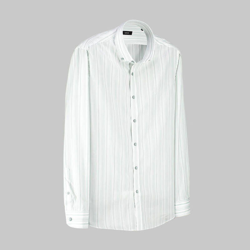 Eleta Slimeo Yeşil Gömlek - 1