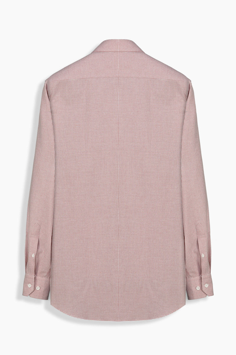 Eleta Uzun Kol Bordo Gömlek - 2