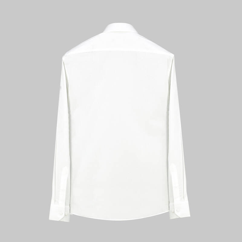 Eleta Uzun Kol Beyaz Slim Gömlek - 2