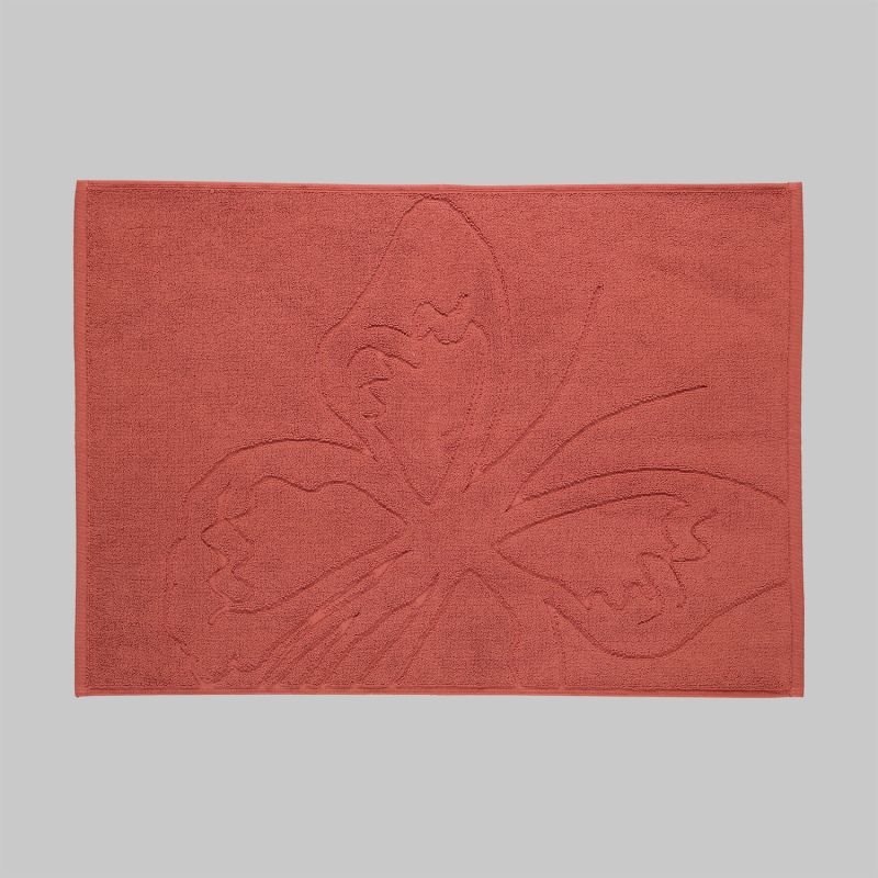 Eletra Ayak Havlusu 50x70 Kiremit - SAREV